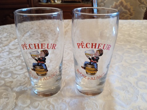 Verres bière pêcheur - , à