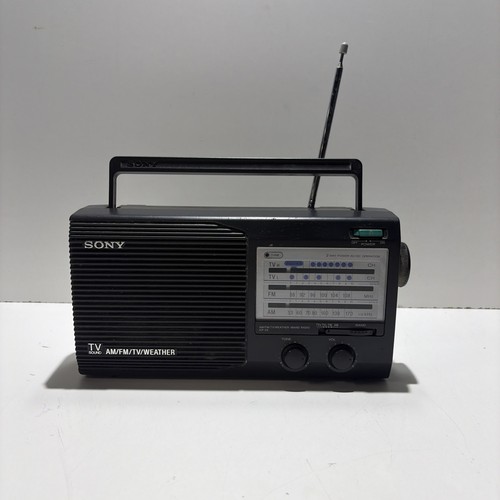 Sony icf portable fm - icf-38,