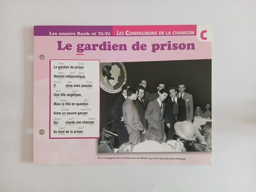 Carte fiche les compagnons - carte,