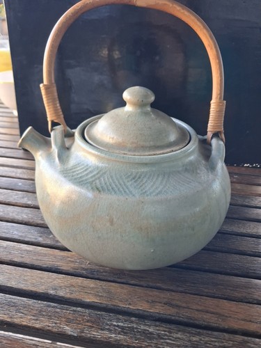 Théière grès vintage - théière,