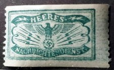 Third Reich Allemand WW2 Heeres Nachrichtendienst Armée Intelligence Tampon