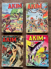 Lot   de   4    AKIM    de   1964 / 1965 / 1968     MON JOURNAL