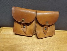 Ancienne cartouchière militaire en cuir pour MAS 36 / MAS 49-56 - NEUVE DE STOCK