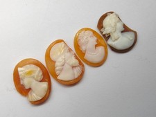 SUPERBE LOT DE 4 CAMÉES