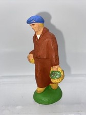 Santon creche DEVINEAU Le Breton 9 cm de Haut Taille 3