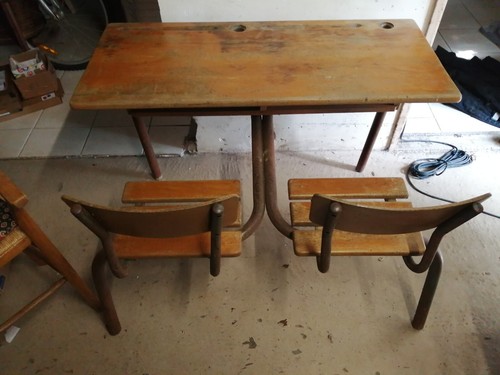 Bureau écolier encrier - Écolier,