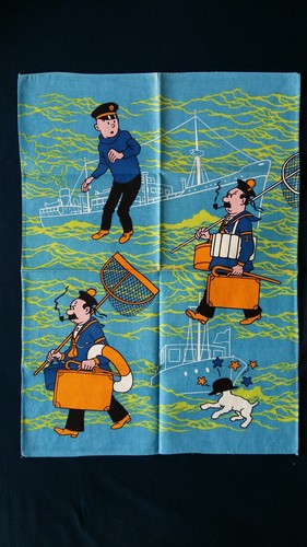 Tintin kuifje tim essuie - tintin,