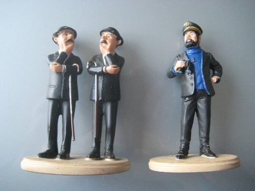 Figurine tintin dupond et - figurine,