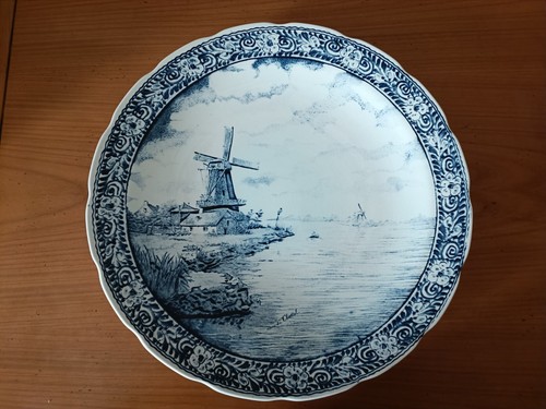 Très grand plat rond l - grand,