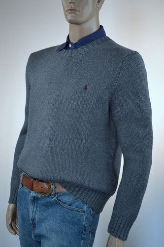 Ralph lauren gray crewneck - lauren,