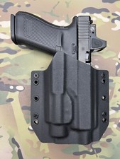 Black Kydex Light Holster for