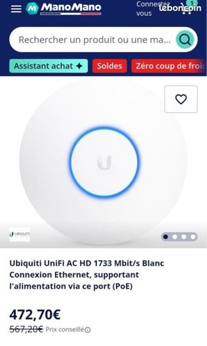 Borne routeur wifi ubiquiti - borne,