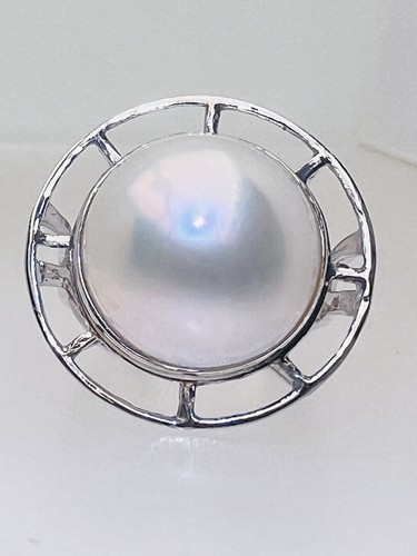 Bague serpent perle mabe - serpent,