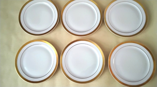 Assiettes dessert en - 6,