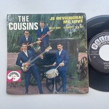 French EP The Cousins – Je Reviendrai My Love - PALETTE 22003 - 1962