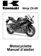 MANUEL REVUE ATELIER RÉPARATION PDF KAWASAKI NINJA ZX6R ZX-6R ZX600