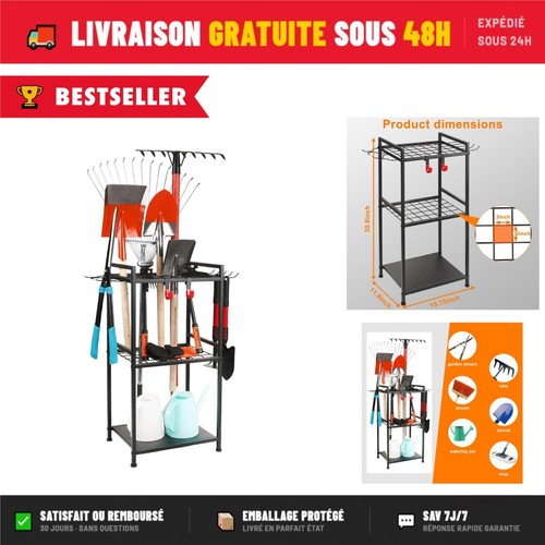 Rack jardin autoportant - rack,