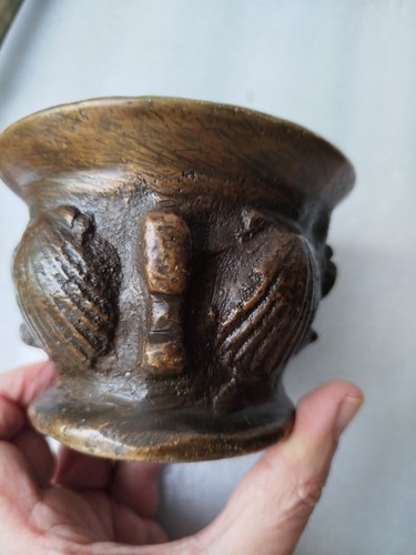 Mortier bronze haute époque - bronze,
