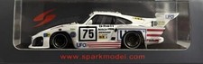 SPARK 1/43 S4429 Porsche 935 934/5 #75 24h Le Mans 1982 Haldi Terran Hesnault