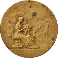 France, Médaille, Commune de Paris, Bronze, Vernon, SS+