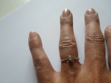 bague en argent massif