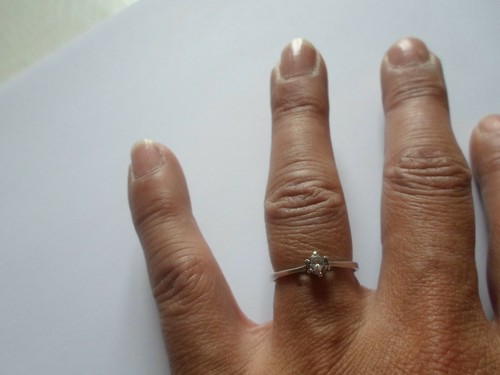Bague argent massif - bague, en