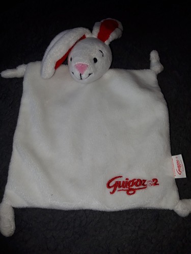 Dpd doudou plat lapin blanc - dpd/doudou,
