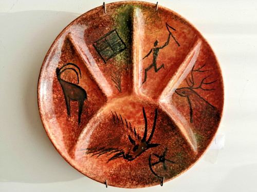 Ancienne assiette céramique - ancienne,
