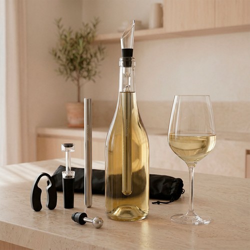 Set accessoires pour vin - set,