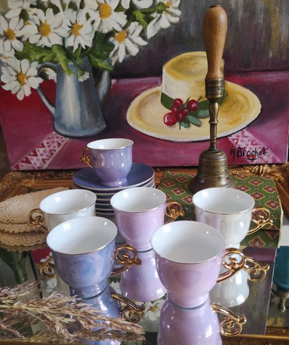 Magnifiques tasses café - 6,