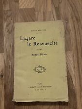 Livre Lazare le Ressuscité