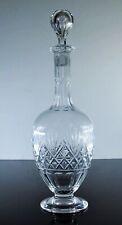 ANCIENNE GRAND CARAFE A VIN EN CRISTAL  TAILLE MASSENET SAPHO TIVOLI ST LOUIS