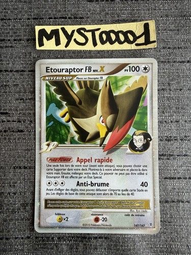 Carte pokémon etouraptor niv - carte,