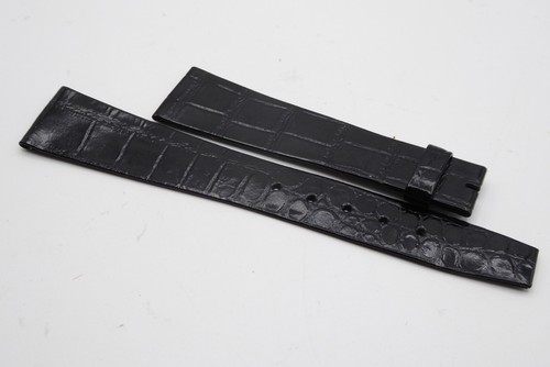 Bracelet cuir croco - cuir, vintage