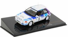 MAZDA 323 GT-X N°5 DU RALLYE DES 1000 LACS DE 1990 1/43ème