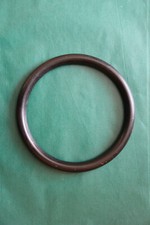 Cadre ancien en bois noirci