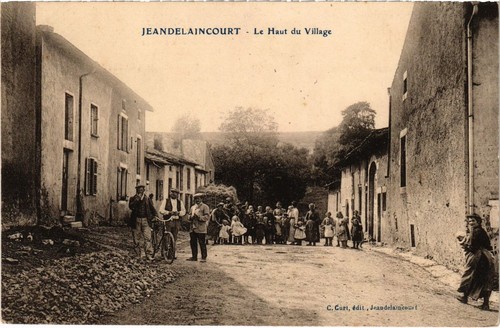 Cpa jeandelaincourt haut - cpa, du