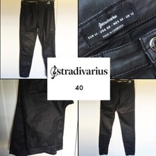 Pantalon enduit effet cuir