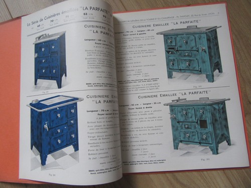 Catalogue ancien cuisinieres