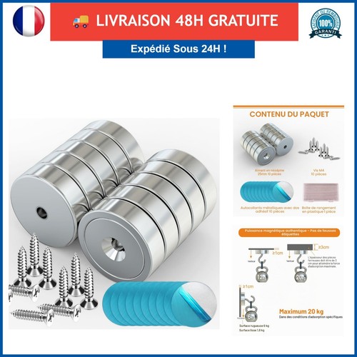 Aimants néodyme avec - 25,
