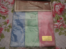 3 Torchons ancien linge de Cholet 1950  val de sèvre coton motif poires