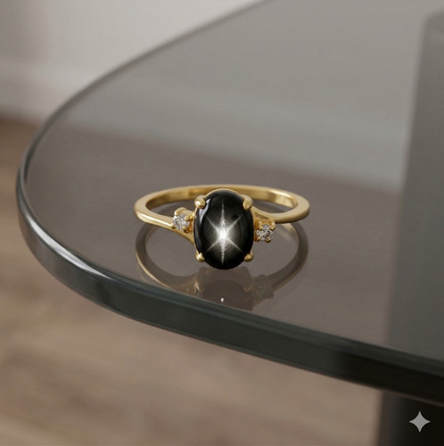 Bague solitaire argent - bague, en