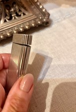 Briquet CARTIER Plaqué Argent / Numéroté