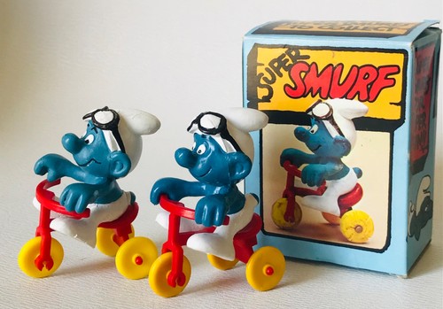 Super schtroumpf tricycle - super,