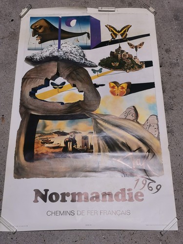 Affiche publicitaire vintage