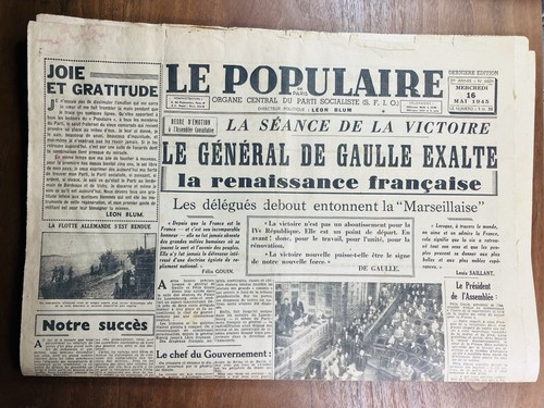 Armistice 1945 léon - armistice,
