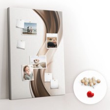 Tableau en liège Pour les notes 80x120 - Vague abstraite