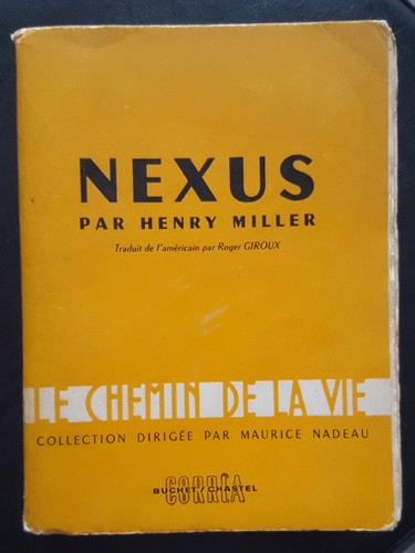 Nexus par henry miller - par,