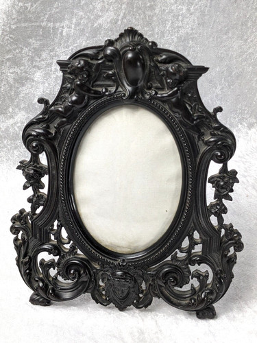 Ancien cadre photo - photo, resine