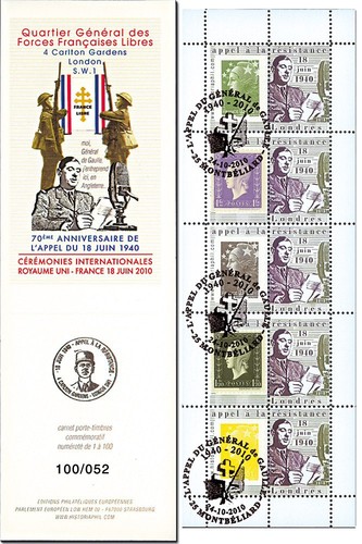 Dg10 9c5 carnet france 2010 - france,